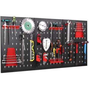 Tool wall - Aluminum wall rack - 3 pieces