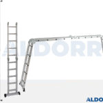 4x5 ALDORR Home - Multi Purpose Ladder with platform - 18'8"