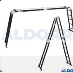 4×5 ALDORR Professional – Multi Purpose Ladder with platform – 18'8"