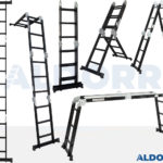 4×3 ALDORR Professional – Multi Purpose Ladder with platform – 11'6"
