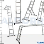 4x3 ALDORR Home - Multi Purpose Ladder with platform - 11'6"