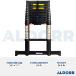 Telescopic ladder 15.7 ft – ALDORR Professional